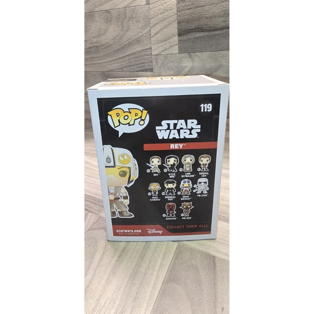 Funko Pop! Star Wars #119 Rey (X-Wing Helmet) GameStop Exclusive Vinyl Figure